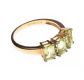 9CT GOLD PERIDOT DRESS RING at Ross's Online Art Auctions