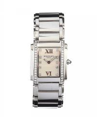 PATEK PHILIPPE DIAMOND-SET STAINLESS STEEL LADY'S WRIST WATCH at Ross's Online Art Auctions