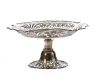 ANTIQUE STERLING SILVER DISPLAY DISH at Ross's Online Art Auctions