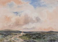A MOORLAND TRACK by Wycliffe Egginton RI RCA at Ross's Online Art Auctions