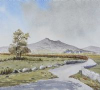 THE MOURNES FROM ANNALONG by Rosemary Wilson at Ross's Online Art Auctions