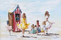 THE PUNCH & JUDY SHOW by Lorna Millar at Ross's Online Art Auctions