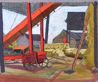 THE HAYSHED by Harry Kernoff RHA at Ross's Online Art Auctions