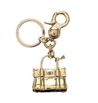 MULBERRY GOLD-TONE KEY RING at Ross's Online Art Auctions