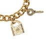 MULBERRY GOLD-TONE CHARM BRACELET at Ross's Online Art Auctions