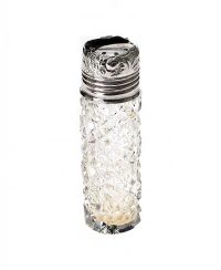 STERLING SILVER TOPPED MINIATURE SCENT BOTTLE at Ross's Online Art Auctions