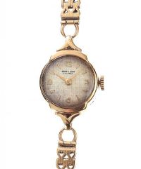 9CT GOLD LADY'S WRIST WATCH MARKED JOHN H. LUNN, BELFAST at Ross's Online Art Auctions