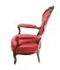 VICTORIAN MAHOGANY ARMCHAIR at Ross's Online Art Auctions