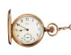 WALTHAM GOLD-PLATED FULL-HUNTER POCKET WATCH WITH A 9CT GOLD CHAIN at Ross's Online Art Auctions