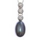 18CT WHITE GOLD NECKLACE SET WITH FRESHWATER PEARL AND DIAMONDS at Ross's Online Art Auctions