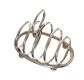 MINIATURE ANTIQUE STERLING SILVER TOAST RACK at Ross's Online Art Auctions