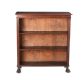 ANTIQUE MAHOGANY OPEN BOOKCASE at Ross's Online Art Auctions