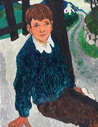 BOY FROM BALLYLOUGH by James Macintyre RUA at Ross's Online Art Auctions