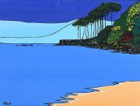 THE PATH TO HELEN'S BAY by Eddie Mallon at Ross's Online Art Auctions