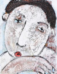 BLUE EYED BOY by Jero at Ross's Online Art Auctions
