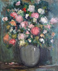SUMMER FLOWERS by Gladys Maccabe HRUA at Ross's Online Art Auctions