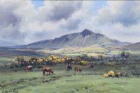 SPRING, COUNTY ANTRIM by Charles McAuley at Ross's Online Art Auctions