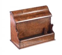 VICTORIAN WALNUT LETTER RACK at Ross's Online Art Auctions