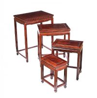 NEST OF FOUR TABLES at Ross's Online Art Auctions