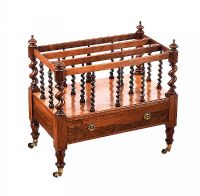 VICTORIAN ROSEWOOD MUSIC CANTERBURY at Ross's Online Art Auctions