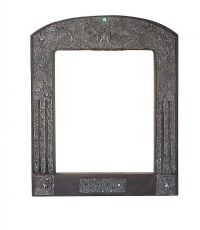 PEWTER WALL MIRROR at Ross's Online Art Auctions