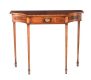 INLAID MAHOGANY HALL TABLE at Ross's Online Art Auctions