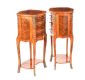 PAIR OF FRENCH BEDSIDE PEDESTALS at Ross's Online Art Auctions