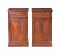 PAIR OF NINETEENTH CENTURY BEDSIDE PEDESTALS at Ross's Online Art Auctions