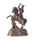 PAIR OF SPELTER METAL FIGURES at Ross's Online Art Auctions