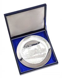 ENGRAVED IRISH SILVER PLATE at Ross's Online Art Auctions