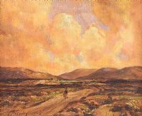 IN THE GLENVEAGH MOUNTAINS by C. McAuley at Ross's Online Art Auctions