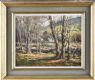 APRIL SUNLIGHT, CREGAGH WOOD, CUSHENDUN COUNTY ANTRIM by Maurice Canning Wilks ARHA RUA at Ross's Online Art Auctions