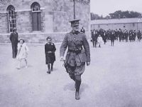 MICHAEL COLLINS AT CLANCY BARRACKS, COUNTY CORK by Unknown at Ross's Online Art Auctions