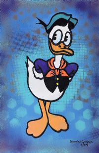 BOSSY DONALD by Josephine Guilfoyle at Ross's Online Art Auctions