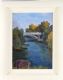 BRIDGE OVER THE RIVER by Russian School at Ross's Online Art Auctions