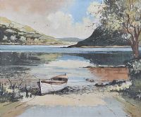 MOUNTAIN LAKE by Frank Fitzsimons at Ross's Online Art Auctions