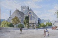 THE CATHEDRAL, DROMORE, COUNTY DOWN by Joseph William Carey RUA at Ross's Online Art Auctions