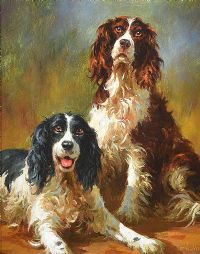 SPRINGERS by Donal McNaughton at Ross's Online Art Auctions