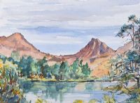 LOUGH REFLECTIONS by Coralie de Burgh Kinahan at Ross's Online Art Auctions