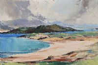 SAND & SHORE, DONEGAL by Kenneth Webb RUA at Ross's Online Art Auctions