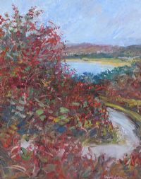 EXPANDING THE SENSES, FANAD, DONEGAL by Robert Bottom RUA at Ross's Online Art Auctions