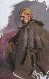RESTING COSSACK by Igor Nicolainvitch Limakov at Ross's Online Art Auctions