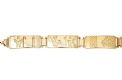 14CT GOLD 'HISTORY OF IRELAND' BRACELET at Ross's Online Art Auctions