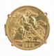 9CT GOLD MOUNTED HALF SOVEREIGN RING at Ross's Online Art Auctions