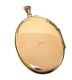 9CT GOLD ENGRAVED LOCKET at Ross's Online Art Auctions