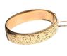 THREE ROLLED GOLD BANGLES at Ross's Online Art Auctions