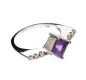 COLLECTION OF SILVER AMETHYST JEWELLERY at Ross's Online Art Auctions