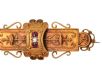 VICTORIAN 15CT GOLD RUBY AND DIAMOND BROOCH at Ross's Online Art Auctions