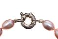 FRESHWATER PEARL BRACELET WITH STERLING SILVER CLASP at Ross's Online Art Auctions