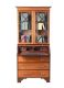 EDWARDIAN MAHOGANY CYLINDER TOP BOOKCASE at Ross's Online Art Auctions